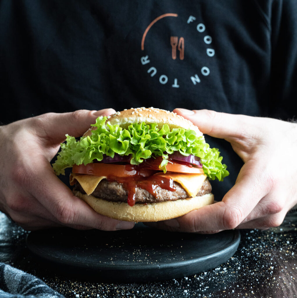 The burger truck food on tour Mobiele Foodtruck burgers